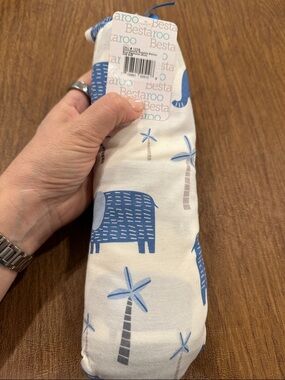 Bestaroo Blue Elephant Print Kids swaddle